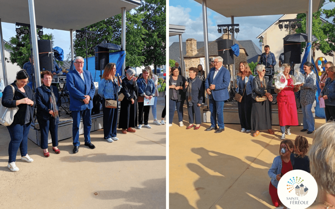 Belle initiative des personnels et de la directrice de la maison de l’enfance que d’avoir voulu rassembler autour d’un evenement convivial les enfants et les parents qui ont bénéficié des services de la maison de l’enfance de Sainte-Fereole ces dernières 18 années! De très nombreuses familles ont répondu à l’invitation ravies de se retrouver autour de ce moment . La mairie de Sainte-Fereole et monsieur le maire a accueilli cette initiative avec plaisir et a souhaité accompagné cette démarche au côté de l’Agglo de Brive désormais gestionnaire de la crèche et représentée par madame Fargetas vice présidente en charge de la petite enfance représentant Frédéric Soulier Président de l’agglomération de Brive. Ce samedi soir fut un beau moment de partage avec les équipes et les personnels de la maison de l’enfance qui ce sont occupées de 18 générations de tous petits flegeolois et l’occasion d’échanger sur l’historique de ce projet visionnaire, structurant et devenu indispensable au maintien de l’attractivité de la commune ! Retour en images également sur le spectacle de la "clownerie picolo rigolo" offert par la mairie, le maquillage, les bénévoles de l'association la Flégeoloise particulièrement impliqués Un remerciement est adressé également aux “food truck” présents régulièrement sur commune qui ont assure une partie de la restaurantion avec la Flegeoloise malgré (encore) une météo mitigée …