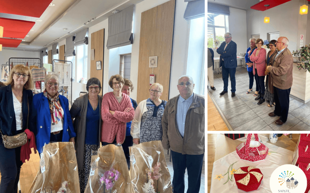 Très belle exposition proposée par les membres des ateliers BRODERIE CARTONNAGE ET TRICOT de l’association EXPRESSIONS à la salle du temps libre Exposition ouverte ce samedi et dimanche ! Accès libre Idée 💡 cadeau garantie ! Félicitations aux nombreuses participantes pour cette présentation riche en quantité et en créativite et chaleureux remerciements aux responsables des ateliers Christine Lapeyre, Sylvette Marcou , Annick Crouchet
