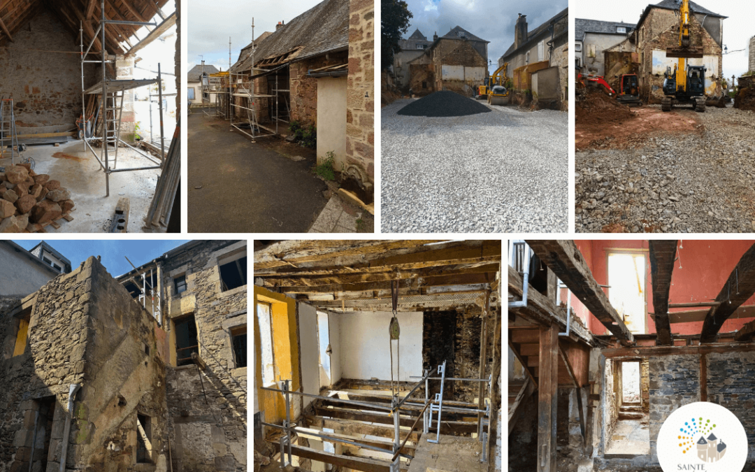 AVANCÉE DES TRAVAUX DE RÉHABILITATION DES IMMEUBLES GOÛT ET CHIRAC