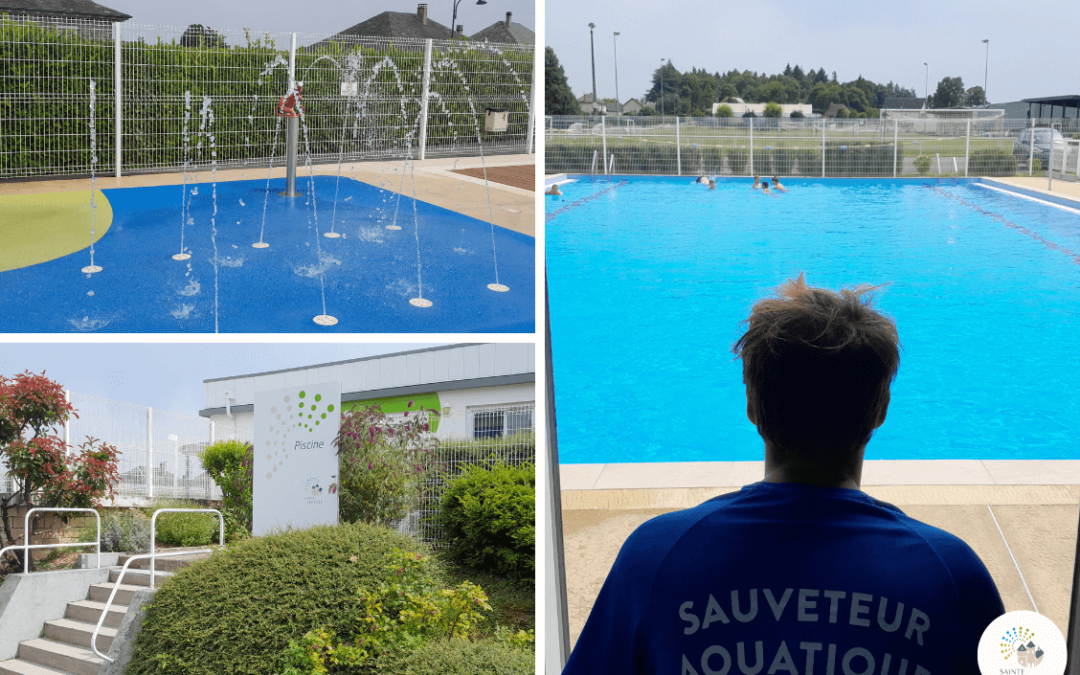 Bassin découvert ouvert tous les jours du 1er Juillet au 31 Août de 14 h 30 à 19 h 30. Informations au 06 83 10 47 03 Accès handicapés. Piscine équipée d'une aire de jeux d'eau. Le port des shorts de bain est interdit. Seul est autorisé, le port du caleçon ou slip de bain. Entrée enfant (de 3 ans à 12 ans) 1,80€ Entrée adulte (au-delà de 12 ans) 3,50€ Carte abonnement enfant - 15 bains : 20€ Carte abonnement adulte - 15 bains : 45€