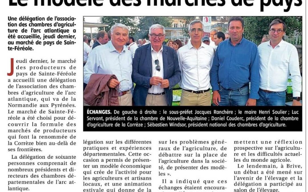 LE MODÈLE DES MARCHÉS DE PAYS