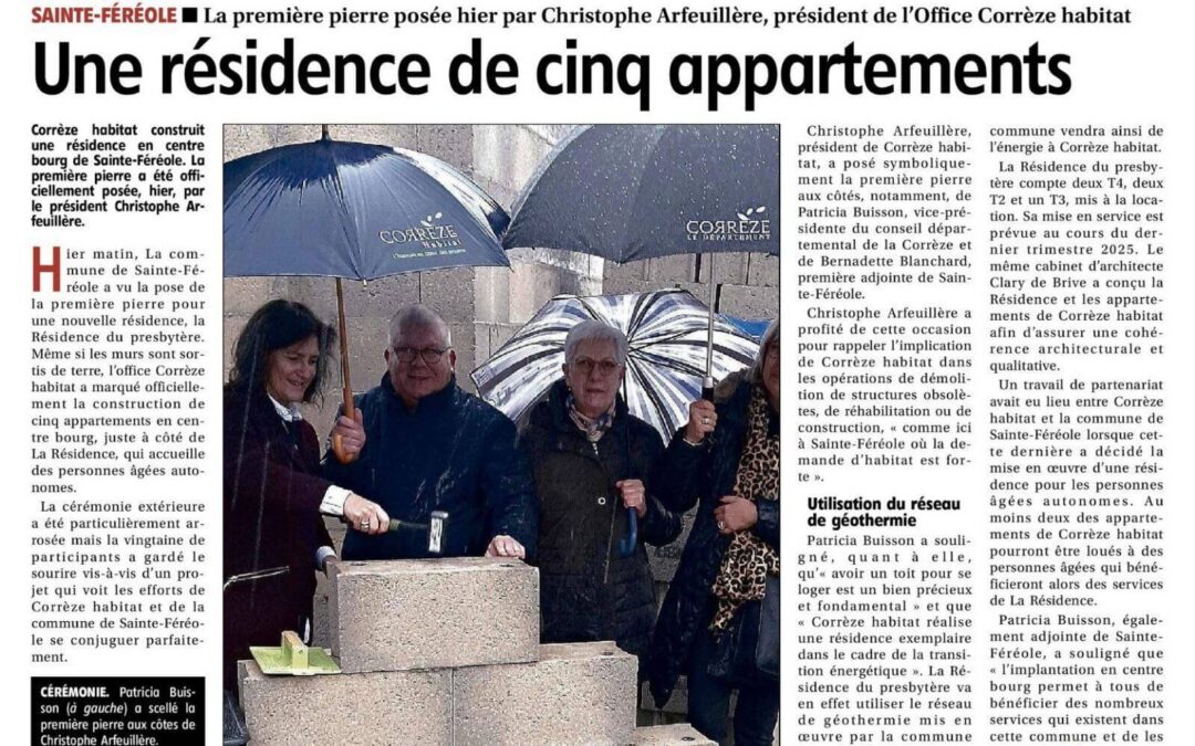 UNE RÉSIDENCE DE 5 APPARTEMENTS