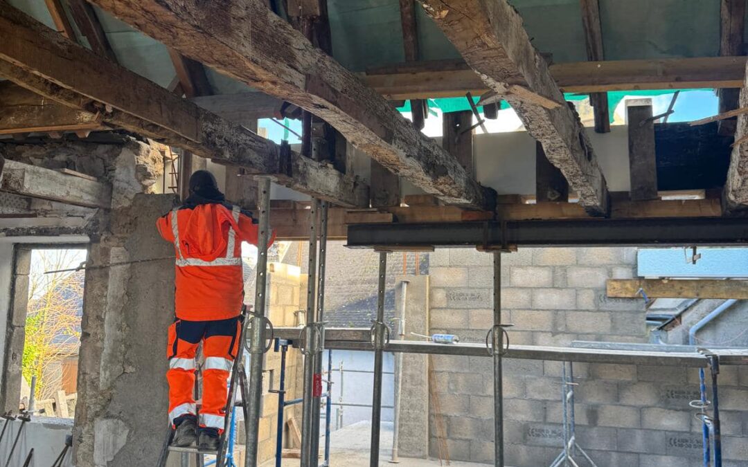 RETOUR EN IMAGES – POINT CHANTIER GRANGE CHIRAC ET MAISON GOÛT