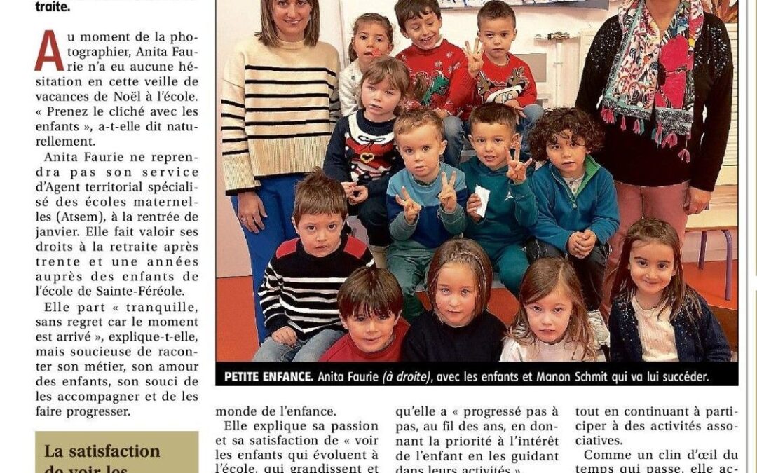 ANITA FAURIE TRENTE ANS AU SERVICE DES ENFANTS