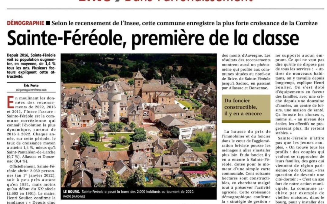 ATTRACTIVITÉ – DÉMOGRAPHIE