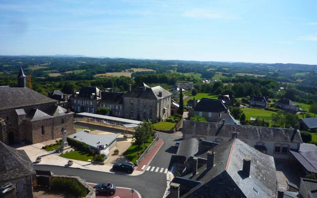 SAINTE FEREOLE VUE DEPUIS LE CHÂTEAU D’EAU !