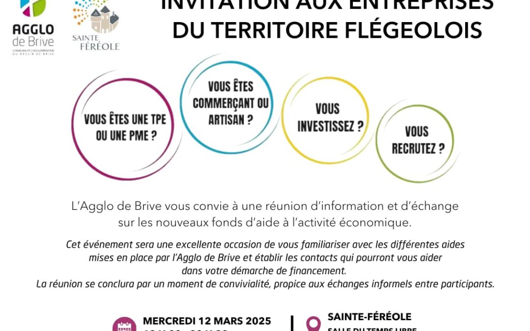 SOIRÉE ENTREPRISES MERCREDI 12 MARS