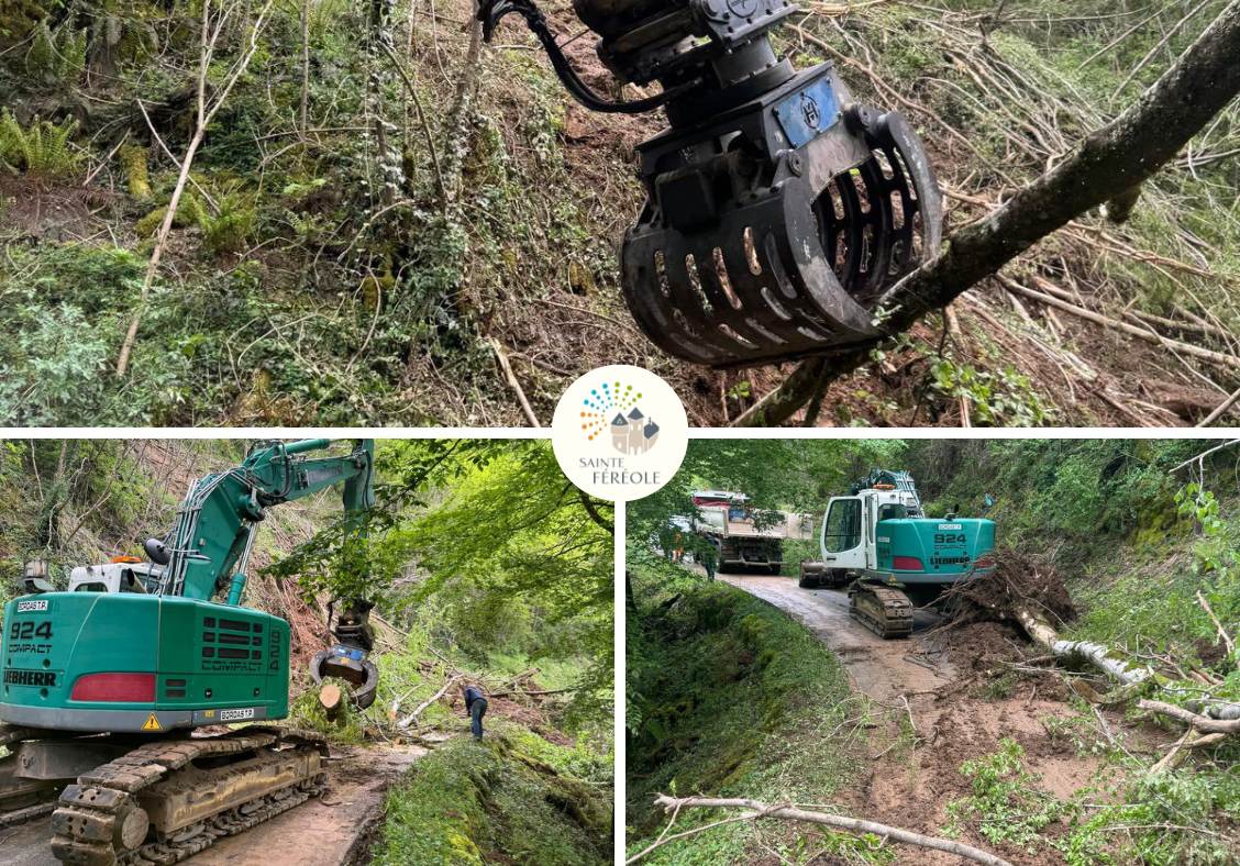 Les Ets bordas ont œuvré pour la réouverture rapide mardi soir de la route du Barrage entre le Moulin Bas (commune de Sainte-Féréole et Ville de Malemort zone du moulin) suite aux glissements de terrain de ce week-end. Merci aux élus en charge de la voirie, aux équipes techniques et aux entreprises.