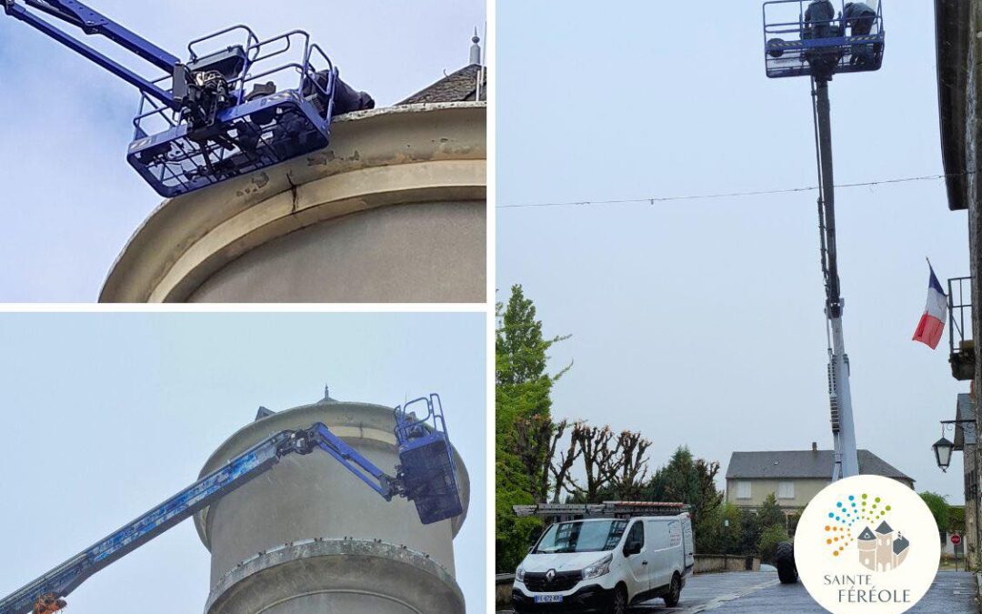 TRAVAUX CHÂTEAU D’EAU