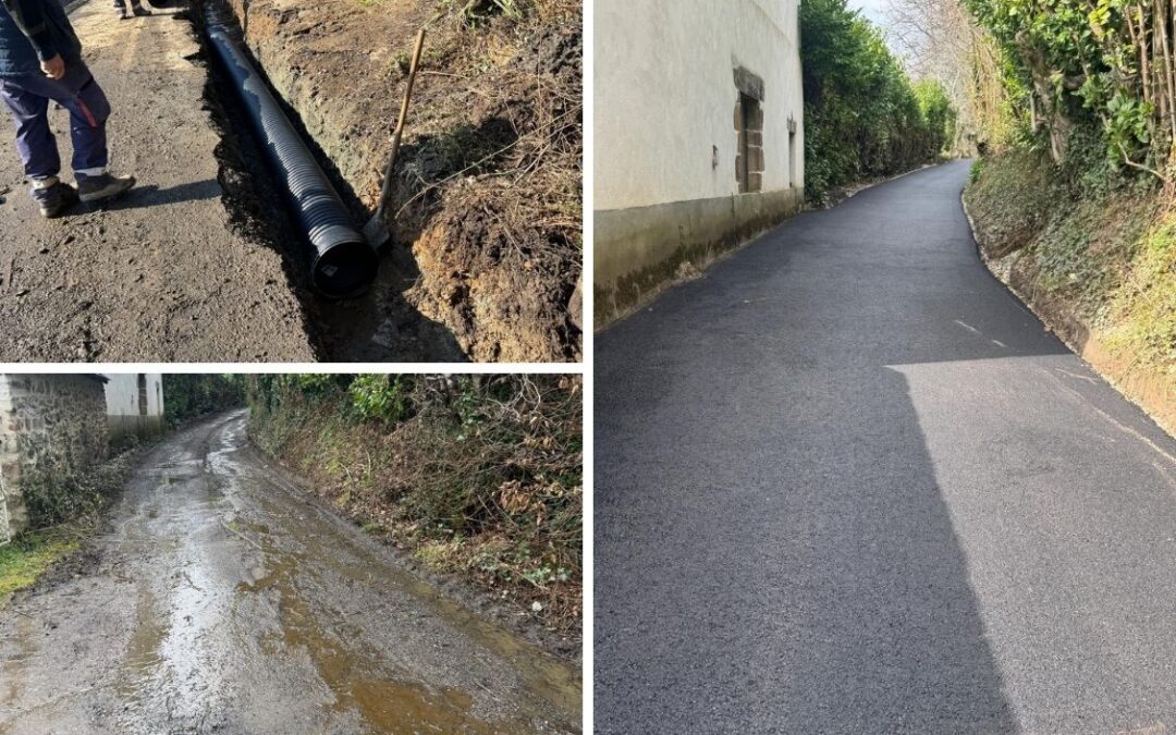 TRAVAUX ROUTE DU PRÉVIEUX MARTIGNAC