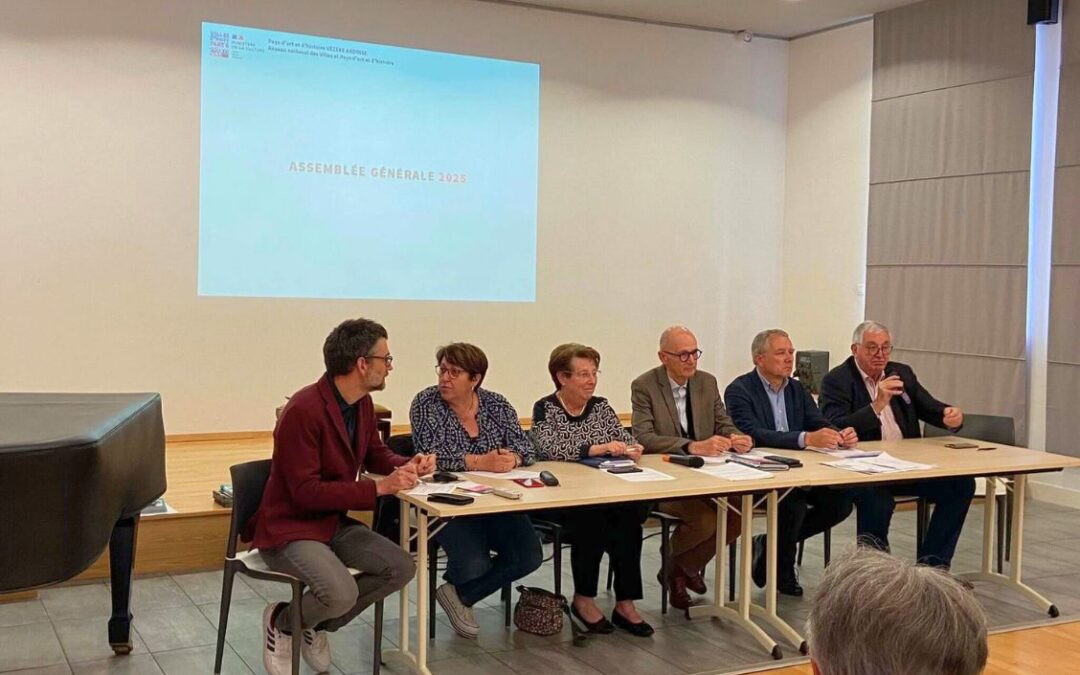 ASSEMBLÉE GÉNÉRALE PAYS D’ART ET D’HISTOIRES VÉZÈRE ARDOISES