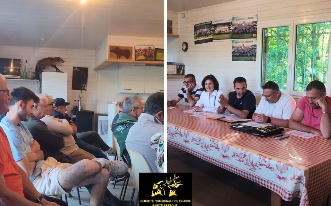 ASSEMBLÉE GÉNÉRALE SOCIÉTÉ COMMUNALE DE CHASSE
