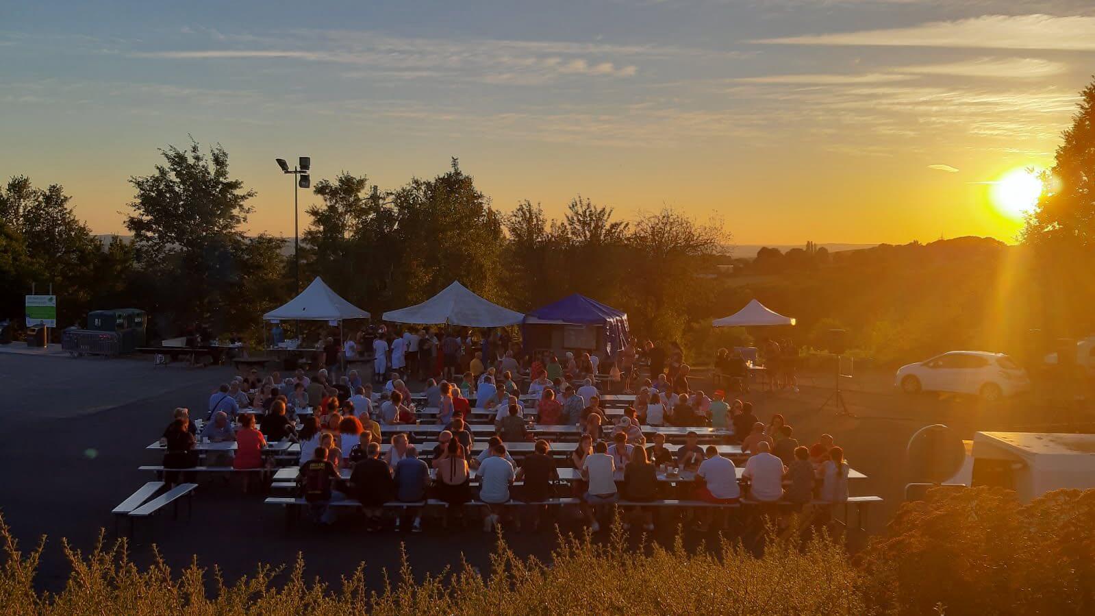 Le Comité des fêtes de Sainte-Féréole a concocté une nouvelle fois une très belle soirée estivale dans la tradition des feux de la Saint-Jean.