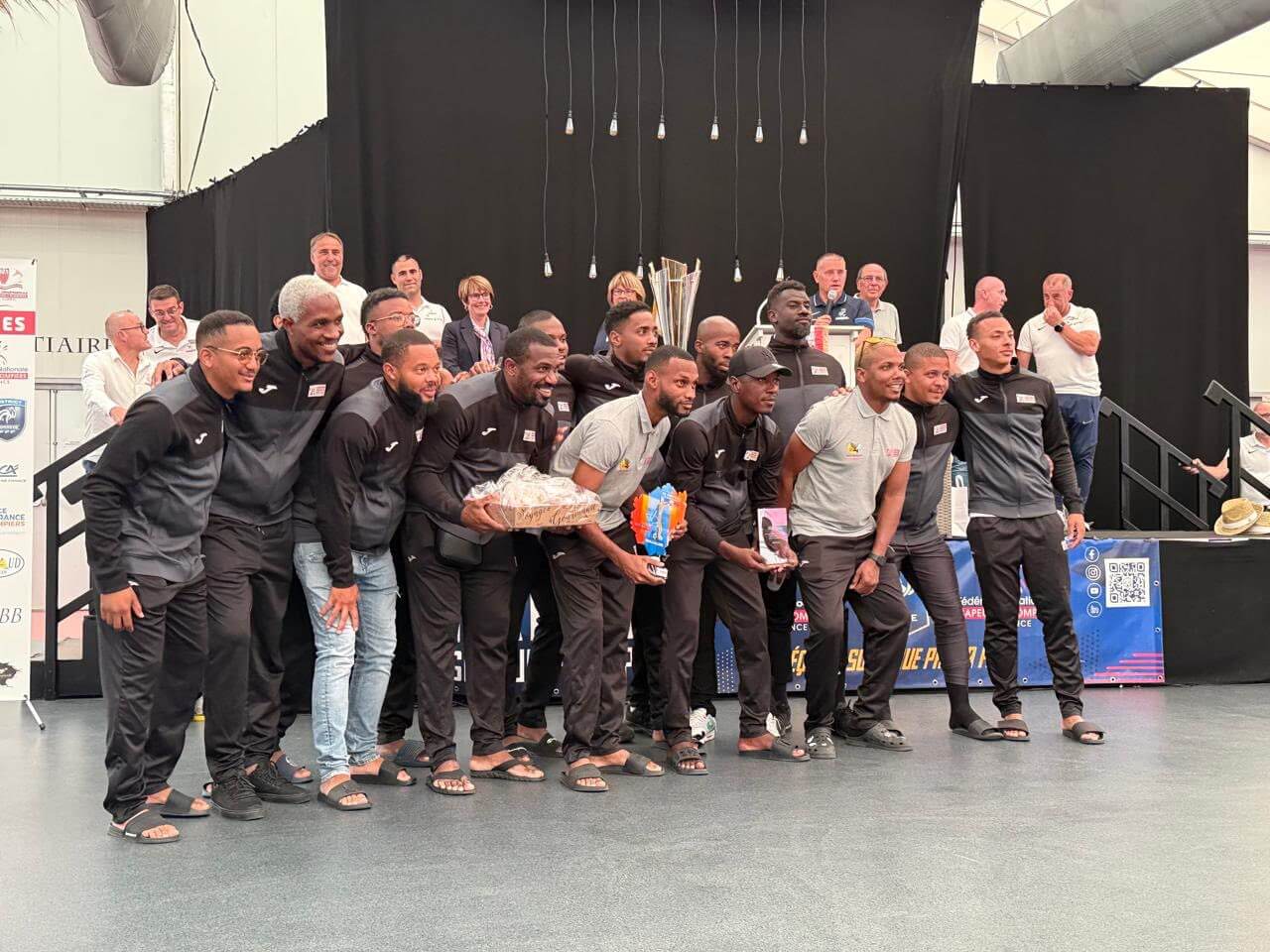 La commune, la Société sportive de Sainte-Féréole et Les Collines de Sainte-Féréole ont eu le plaisir d’accueillir et d'accompagner durant ce week-end de la Pentecôte l’équipe des sapeurs pompiers de la Martinique !