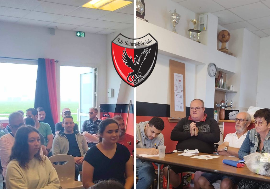 ASSEMBLÉE GÉNÉRALE DE LA SSSF L’Association FHT a récemment tenu son assemblée générale, marquant la fin d’une année dynamique et riche en activités, souvent en lien avec le CAB. L’occasion a permis de réunir adhérents et amis, toutes générations confondues, dans un esprit de convivialité et de partage, fidèle aux valeurs de l’association.