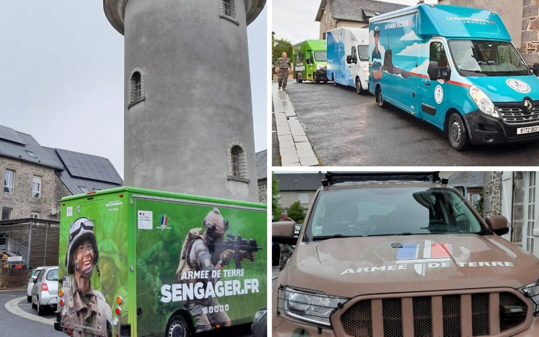 Dans le cadre de son Road Trip en Corrèze, le CIRFA 19 (Centre d’Information et de Recrutement des Forces Armées) a fait une brève escale à Sainte-Féréole.