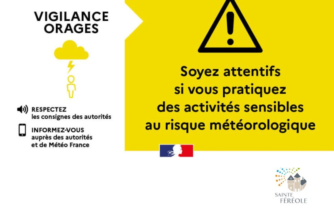 VIGILANCE MÉTÉO