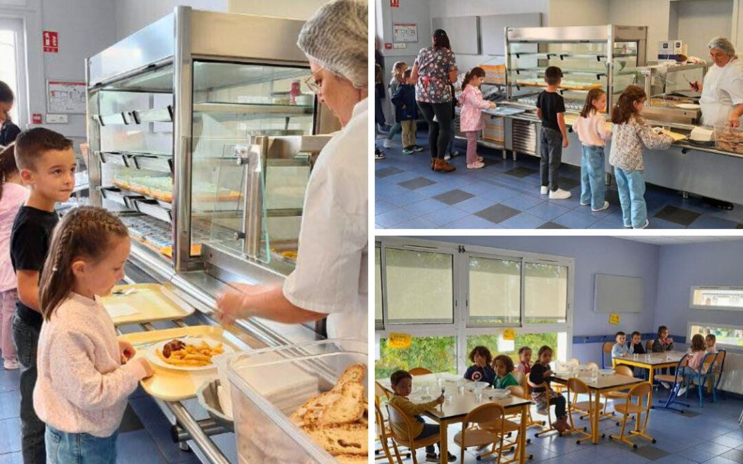 AU RESTAURANT SCOLAIRE, C’EST AUSSI LA RENTRÉE !