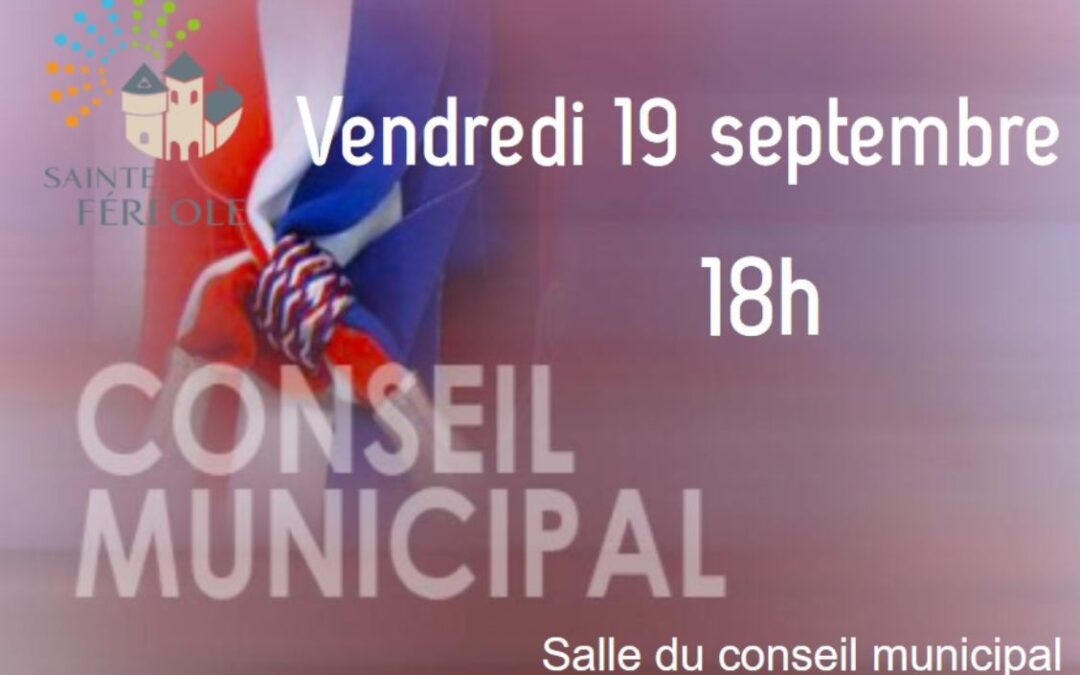 CONSEIL MUNICIPAL