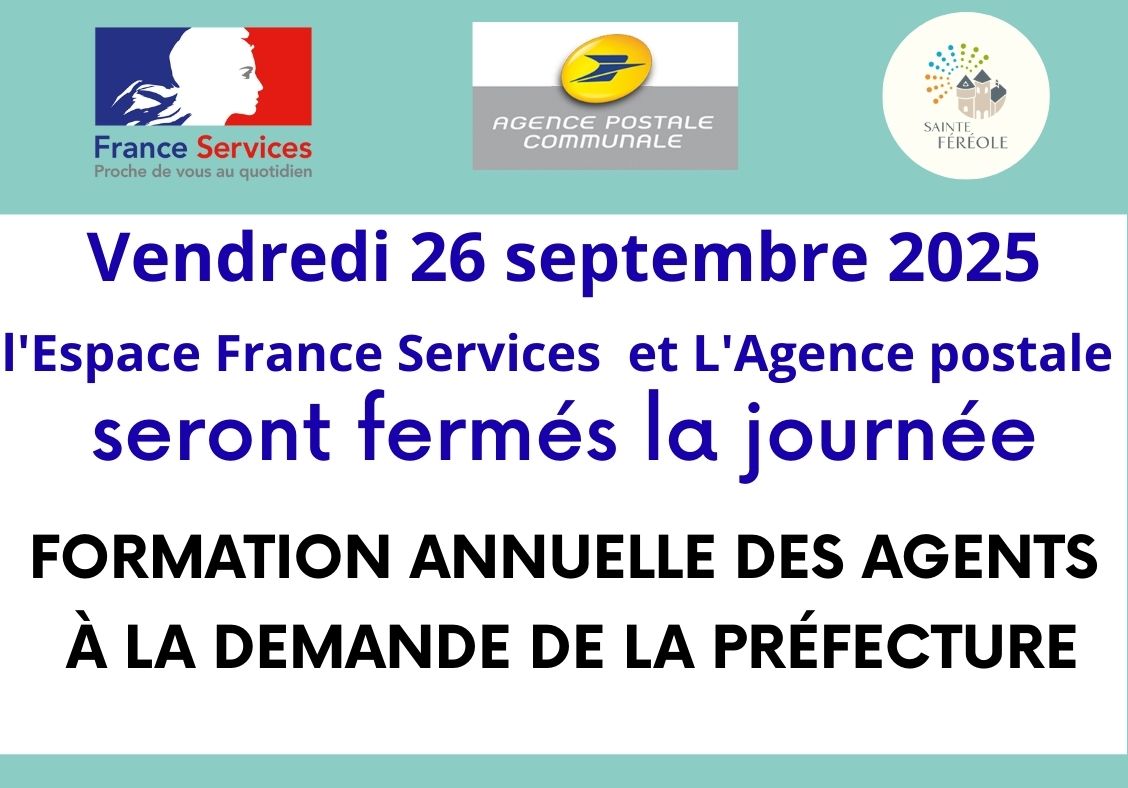 FERMETURE FRANCE SERVICES Le SIRTOM vous informe que les horaires d’ouverture des déchèteries sont adaptés à la période de canicule et aux fortes chaleurs jusqu’au samedi 05 juillet inclus.</p>
<p>Le retour à la normale est fixé au lundi 07 juillet 2025.
