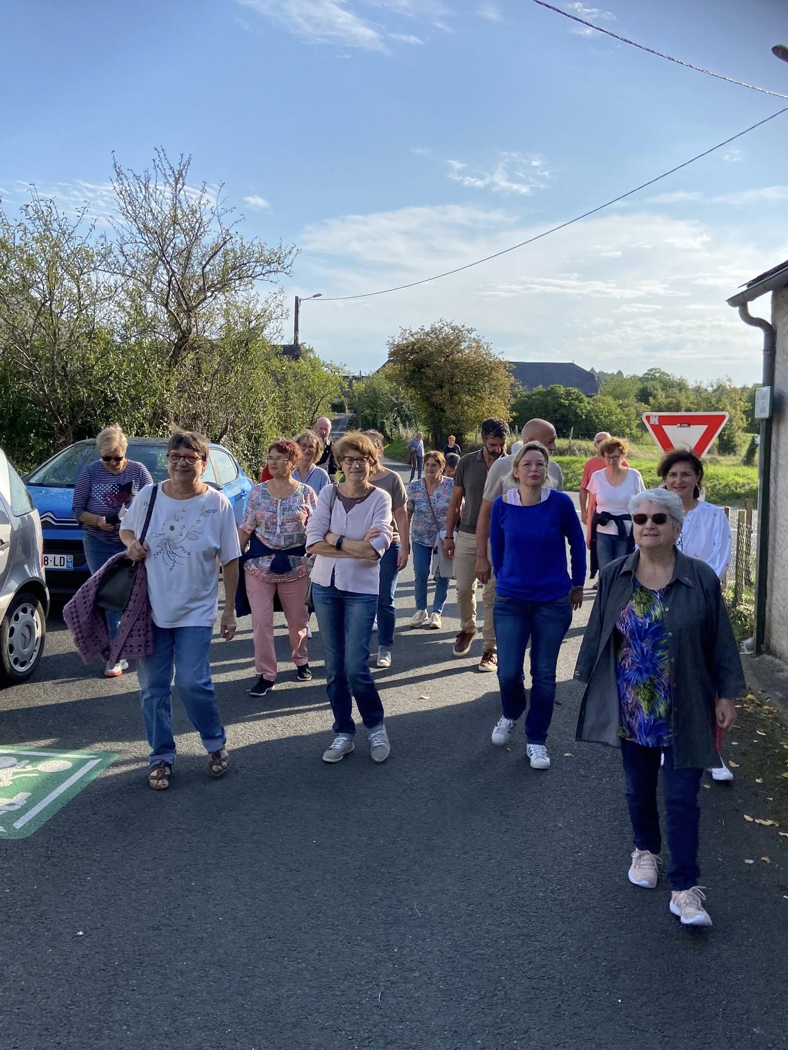 Pays d'art et d'histoire Vézère Ardoise et la mairie de Sainte-Féréole proposaient une découverte du patrimoine architectural et environnemental du village de Laubeyrie.