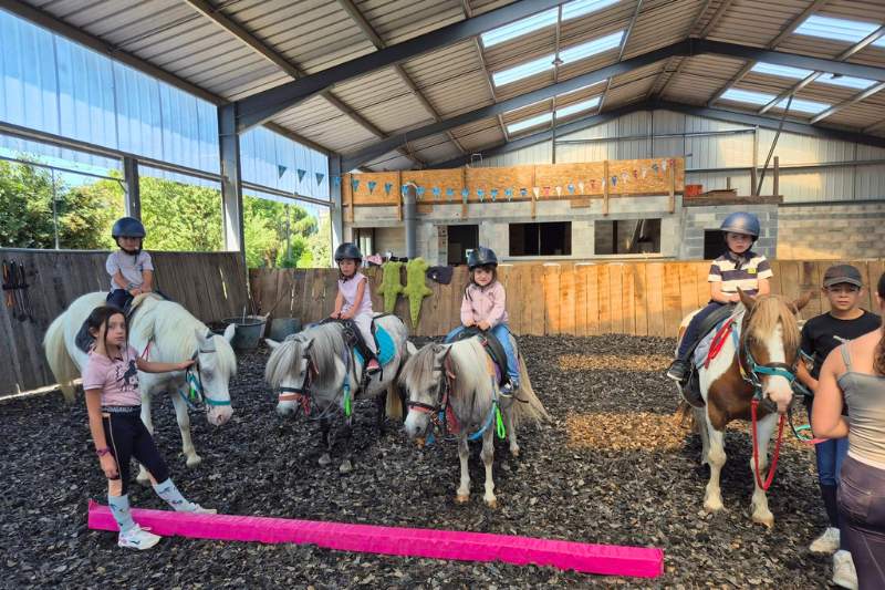 ALSH PONEY Jeux enfants Sainte Féréole