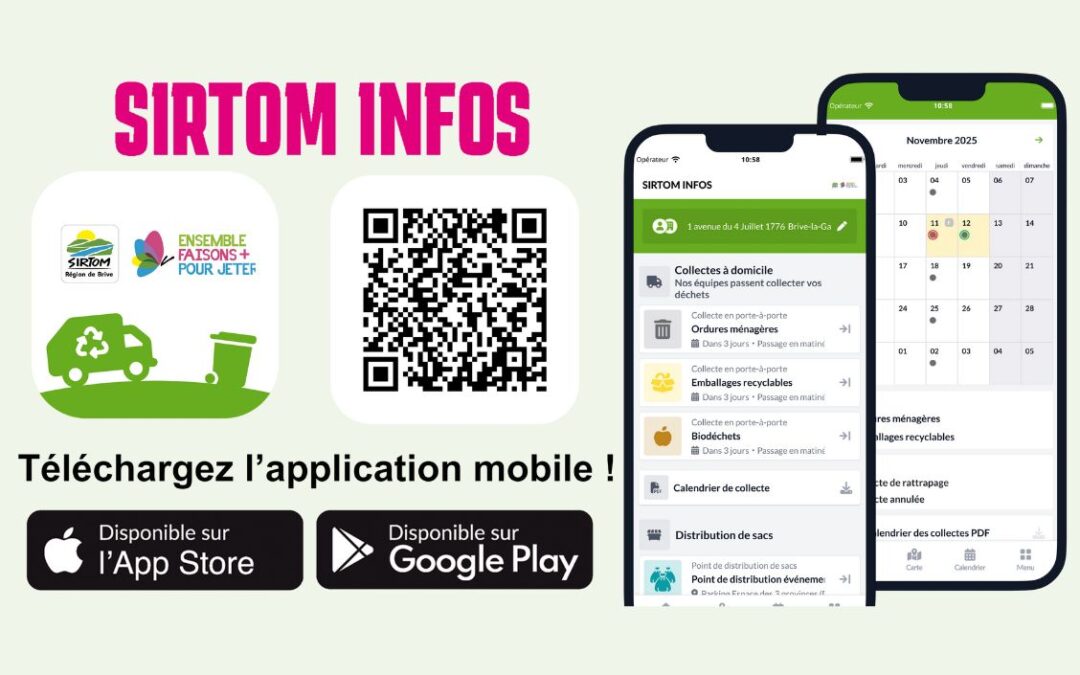LE SIRTOM LANCE SON APPLICATION MOBILE
