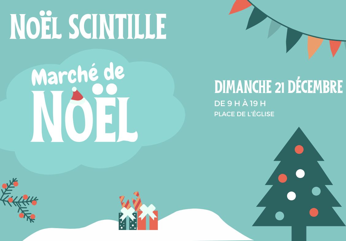 DIMANCHE 21 DÉCEMBRE : DE 9 H À 19 H PLACE DE L’ÉGLISE
