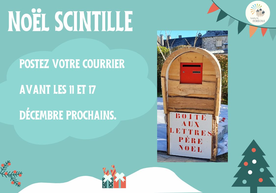 La magie de Noël s'installe place de l'Église ! La Boîte aux Lettres du Père Noël est officiellement ouverte et attend les vœux de nos jeunes Flégeolois.