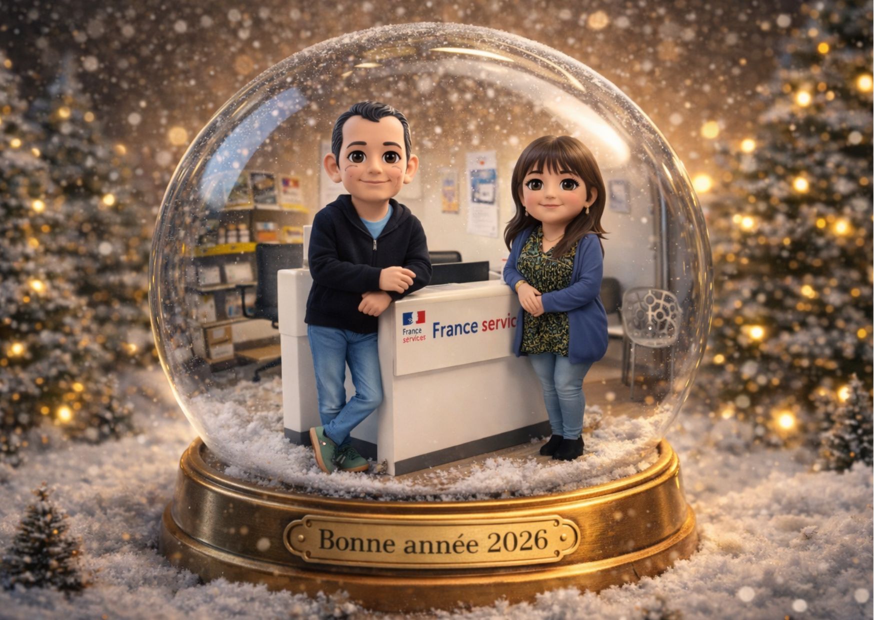 Recevez mes meilleurs vœux numériques pour cette année 2025 !