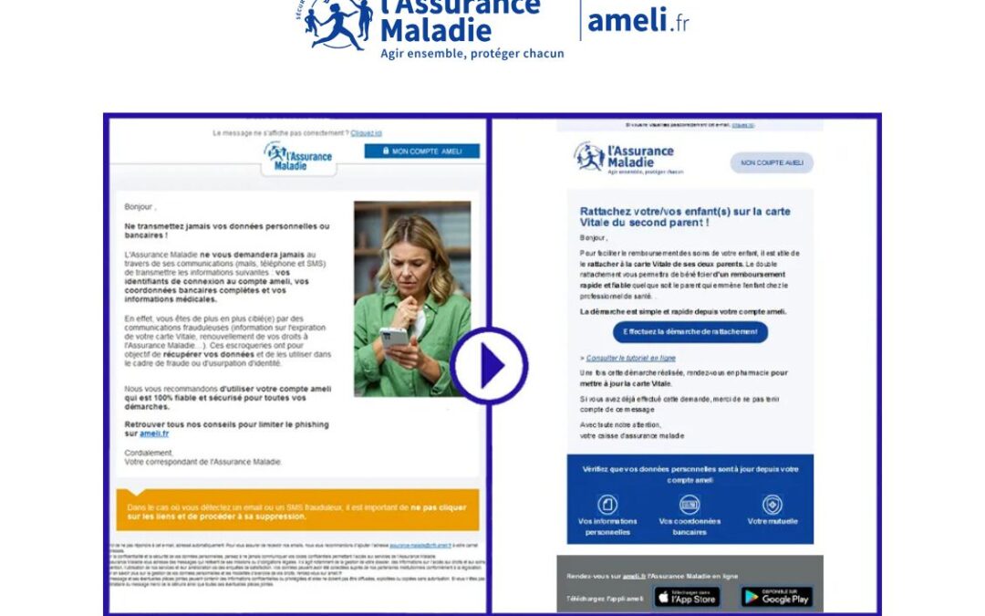 L’Assurance Maladie fait évoluer l’apparence de ses courriels À partir du mois d’avril, de nouveaux formats seront progressivement utilisés.
