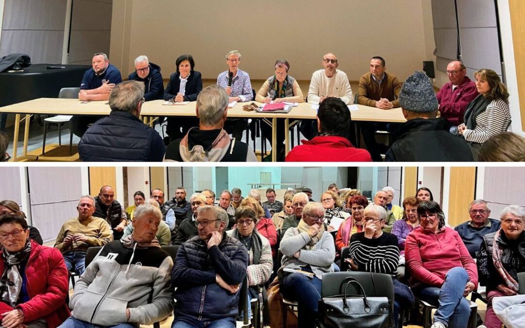 Ce jeudi, s'est tenue l'assemblée générale de la Flégeoloise en présence des présidents d'associations adhérentes, de Patricia Buisson, maire de Sainte-Féréole, et de Nicolas Jaubert, 1ᵉʳ adjoint.