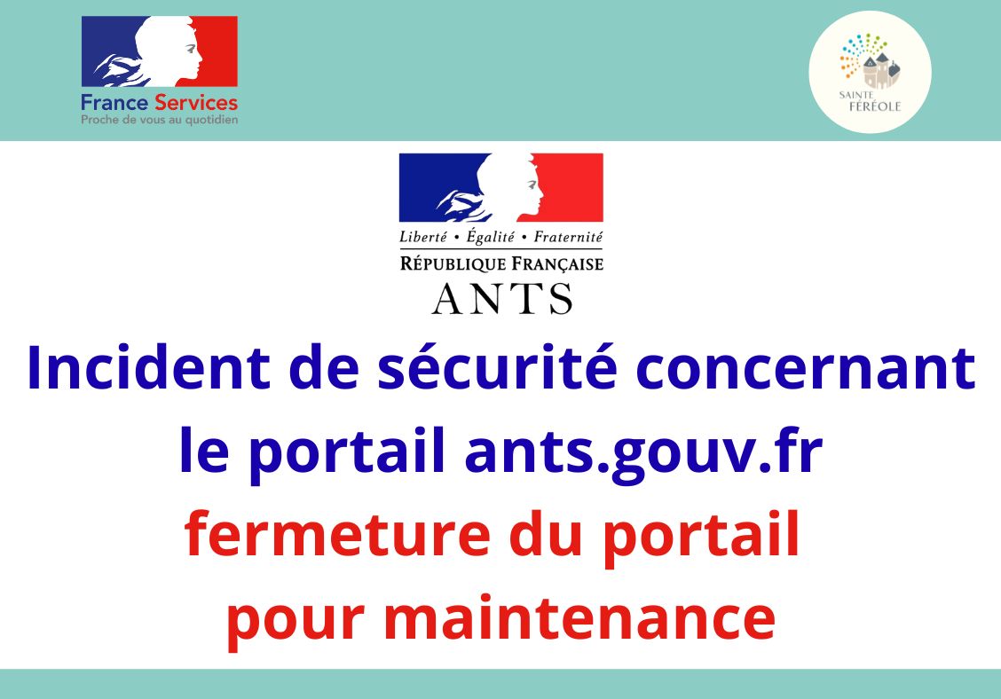 Dans ce contexte, l’ANTS a décidé de placer son portail en maintenance à partir du 24 avril 2026 à 19h30.