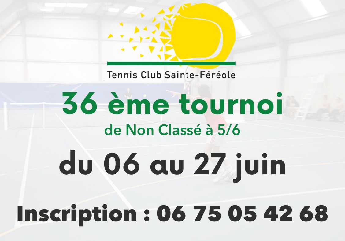 de Non Classé à 5/6 du 06 au 27 juin Inscription : 06 75 05 42 68