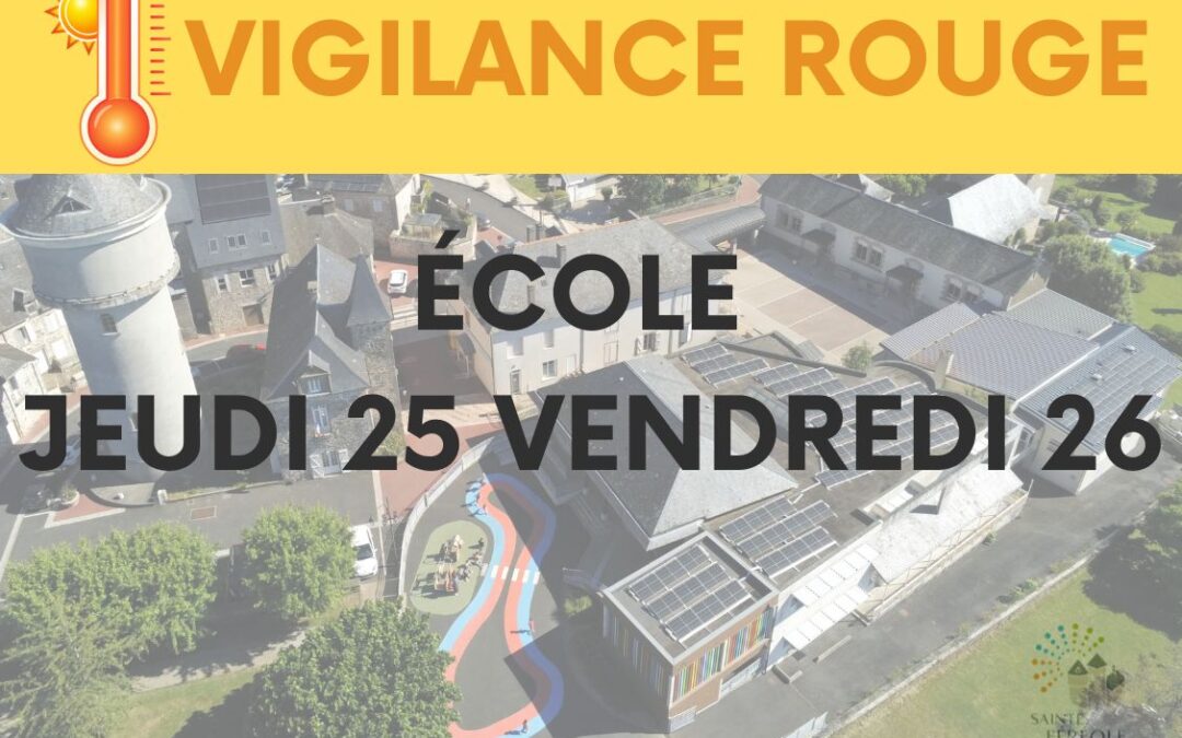 L’école sera ouverte les matins. Les parents sont invités à venir chercher les enfants à midi ou après la cantine. Les repas seront assurés à la cantine. Pour les parents qui ne peuvent garder leurs enfants les après-midis, le centre ALSH, climatisé, accueillera les enfants ainsi que pour la garderie. Les parents viendront donc chercher leurs enfants à l’ALSH s’ils restent à la garderie.