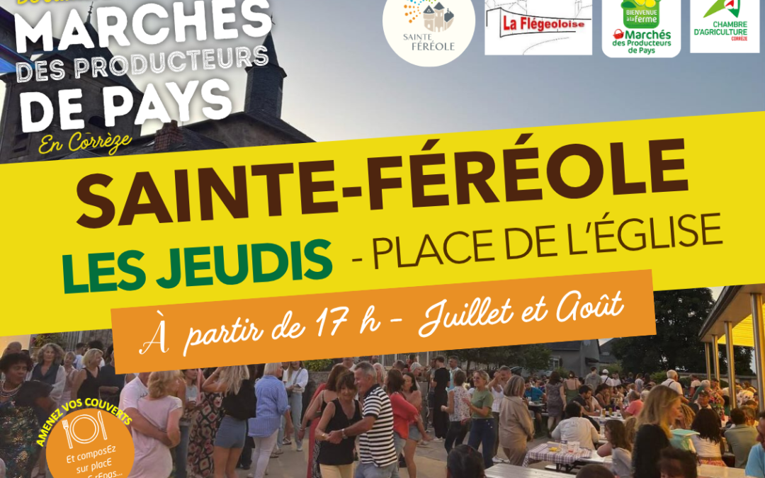 MARCHÉS DES PRODUCTEURS DE PAYS FESTIF ÉTÉ 2026