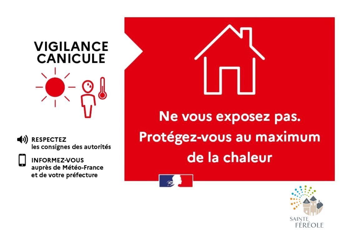 La Corrèze est placée en vigilance canicule rouge à compter de ce dimanche 21 juin à 12h00.