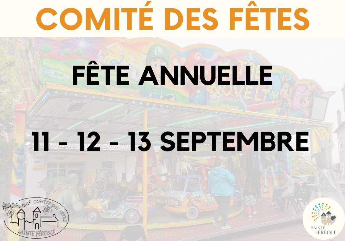 11 - 12 - 13 SEPTEMBRE DANS LE BOURG